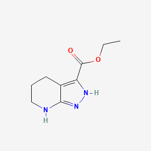 Ethyl 4,5,6,7-tetrahydro-2H-pyrazolo[3,4-b]pyridine-3-carboxylate