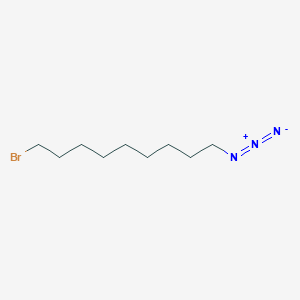 molecular formula C9H18BrN3 B2813613 1-Azido-9-bromononane CAS No. 1262683-54-4