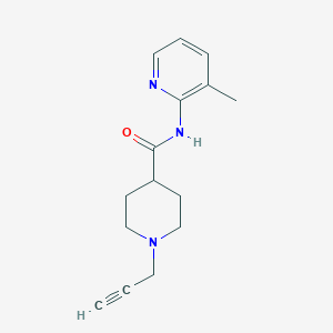 N-(3-methylpyridin-2-yl)-1-prop-2-ynylpiperidine-4-carboxamide