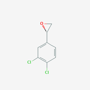 molecular formula C8H6Cl2O B2813805 (2r)-2-(3,4-Dichlorophenyl)oxirane CAS No. 141303-34-6