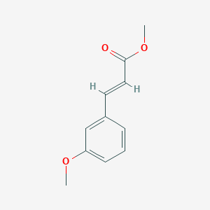 molecular formula C11H12O3 B2813865 (E)-methyl 3-(3-methoxyphenyl)acrylate CAS No. 15854-56-5; 38693-90-2