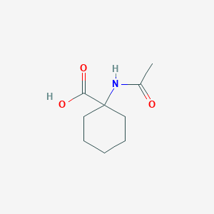 molecular formula C9H15NO3 B2813898 1-acetamidocyclohexane-1-carboxylic Acid CAS No. 4854-47-1