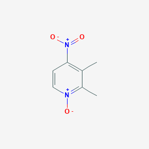 molecular formula C7H8N2O3 B028139 2,3-Dimethyl-4-nitropyridine 1-oxide CAS No. 37699-43-7
