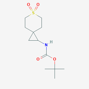 Tert-Butyl N-(6,6-dioxo-6-thiaspiro[2.5]octan-1-yl)carbamate