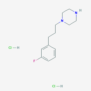 1-[3-(3-Fluorophenyl)propyl]piperazine dihydrochloride