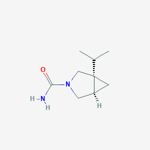 (1R,5R)-1-Propan-2-yl-3-azabicyclo[3.1.0]hexane-3-carboxamide