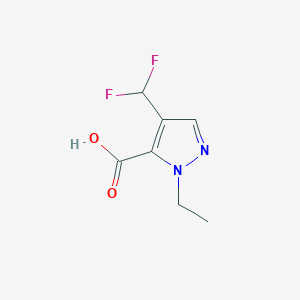 4-(Difluoromethyl)-2-ethylpyrazole-3-carboxylic acid