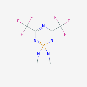 molecular formula C8H12F6N5P B2814169 MFCD00548524 CAS No. 85978-86-5