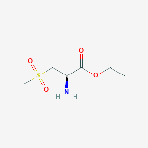 molecular formula C6H13NO4S B2814446 Ethyl (2R)-2-amino-3-methylsulfonylpropanoate CAS No. 2248185-39-7