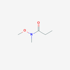molecular formula C5H11NO2 B028145 N-Methoxy-N-methylpropionamide CAS No. 104863-65-2