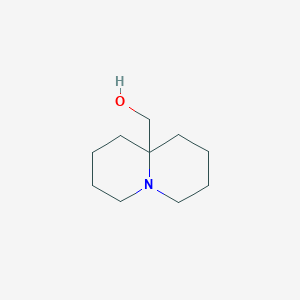 molecular formula C10H19NO B2814527 (Octahydro-1H-quinolizin-9a-yl)methanol CAS No. 25516-32-9