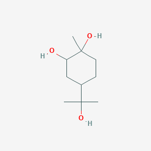 molecular formula C10H20O3 B028146 4-(2-Hydroxypropan-2-yl)-1-methylcyclohexane-1,2-diol CAS No. 62014-81-7