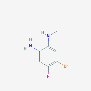 5-Bromo-1-N-ethyl-4-fluorobenzene-1,2-diamine