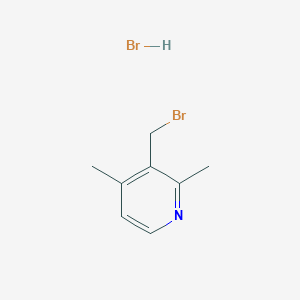 3-(Bromomethyl)-2,4-dimethylpyridine;hydrobromide
