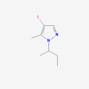 4-Iodo-5-methyl-1-(methylpropyl)pyrazole