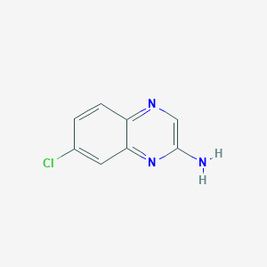 molecular formula C8H6ClN3 B2814887 7-Chloroquinoxalin-2-amine CAS No. 2427-70-5