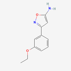 3-(3-Ethoxyphenyl)isoxazol-5-amine