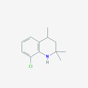 8-Chloro-2,2,4-trimethyl-1,2,3,4-tetrahydroquinoline