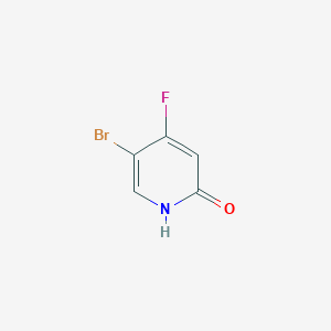 molecular formula C5H3BrFNO B2815113 5-bromo-4-fluoropyridin-2(1H)-one CAS No. 1805590-93-5