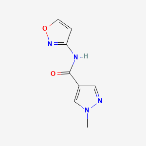 N-isoxazol-3-yl(1-methylpyrazol-4-yl)carboxamide