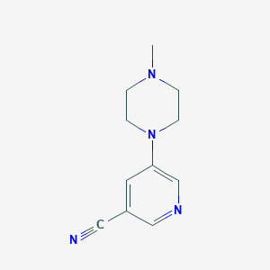 5-(4-Methylpiperazin-1-yl)pyridine-3-carbonitrile