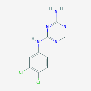 N-(3,4-Dichlorophenyl)-1,3,5-triazine-2,4-diamine