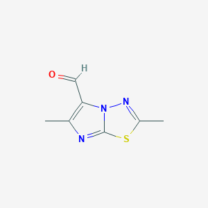 2,6-Dimethylimidazo[2,1-b][1,3,4]thiadiazole-5-carbaldehyde