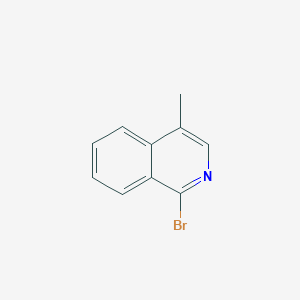 molecular formula C10H8BrN B2815416 1-Bromo-4-methylisoquinoline CAS No. 1542564-70-4