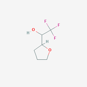 2,2,2-Trifluoro-1-(oxolan-2-yl)ethan-1-ol