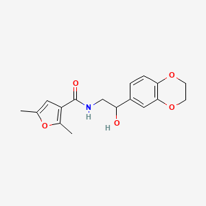 N-(2-(2,3-dihydrobenzo[b][1,4]dioxin-6-yl)-2-hydroxyethyl)-2,5-dimethylfuran-3-carboxamide