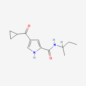 N-(sec-butyl)-4-(cyclopropylcarbonyl)-1H-pyrrole-2-carboxamide