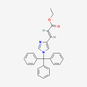 (E)-Ethyl 3-(1-trityl-1H-imidazol-4-yl)acrylate