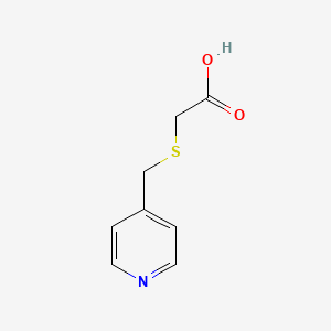 2-[(Pyridin-4-ylmethyl)sulfanyl]acetic acid