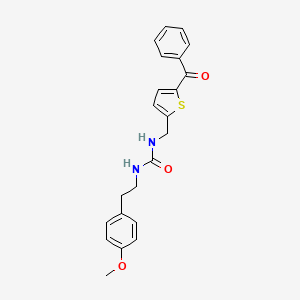 1-((5-Benzoylthiophen-2-yl)methyl)-3-(4-methoxyphenethyl)urea