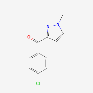 3-(4-chlorobenzoyl)-1-methyl-1H-pyrazole