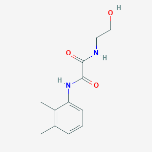 molecular formula C12H16N2O3 B2816261 N'-(2,3-DIMETHYLPHENYL)-N-(2-HYDROXYETHYL)ETHANEDIAMIDE CAS No. 423730-61-4