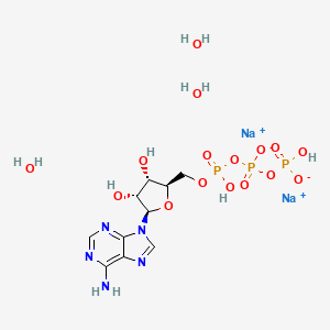 B2816289 Adenosine 5'-triphosphate disodium salt trihydrate CAS No. 51963-61-2