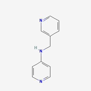 molecular formula C11H11N3 B2816343 N-(pyridin-3-ylmethyl)pyridin-4-amine CAS No. 880878-31-9