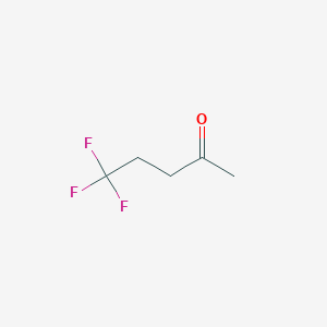 molecular formula C5H7F3O B2816393 5,5,5-Trifluoropentan-2-one CAS No. 1341078-97-4