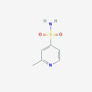 molecular formula C6H8N2O2S B2816397 2-Methylpyridine-4-sulfonamide CAS No. 1806498-14-5