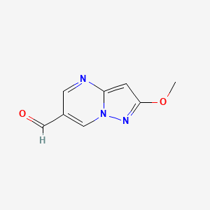 2-Methoxypyrazolo[1,5-a]pyrimidine-6-carbaldehyde