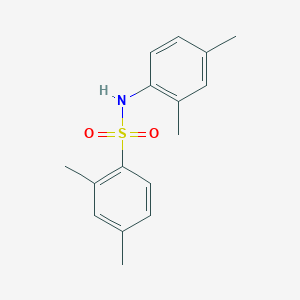 molecular formula C16H19NO2S B281668 N-(2,4-dimethylphenyl)-2,4-dimethylbenzenesulfonamide 