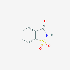molecular formula C7H5NO3S B028170 糖精 CAS No. 81-07-2