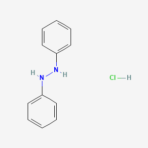 molecular formula C12H13ClN2 B2817120 1,2-Diphenylhydrazine hydrochloride CAS No. 40391-77-3