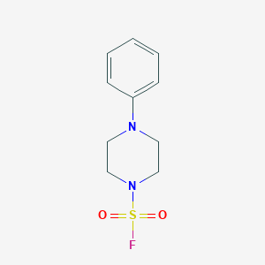 molecular formula C10H13FN2O2S B2817288 4-Phenylpiperazine-1-sulfonyl fluoride CAS No. 2305485-32-7
