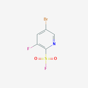 5-Bromo-3-fluoropyridine-2-sulfonyl fluoride