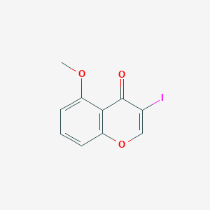 molecular formula C10H7IO3 B2817677 3-iodo-5-methoxy-4H-chromen-4-one CAS No. 904318-61-2
