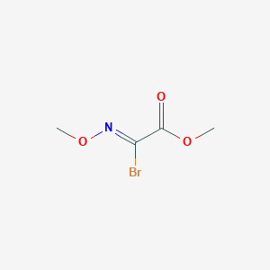 molecular formula C4H6BrNO3 B2817782 Methyl 2-bromo-2-(methoxyimino)acetate CAS No. 1445341-99-0