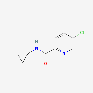 molecular formula C9H9ClN2O B2817786 5-Chloro-N-cyclopropylpicolinamide CAS No. 1289212-90-3