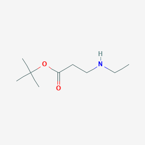 molecular formula C9H19NO2 B2817871 Tert-butyl 3-(ethylamino)propanoate CAS No. 77497-76-8